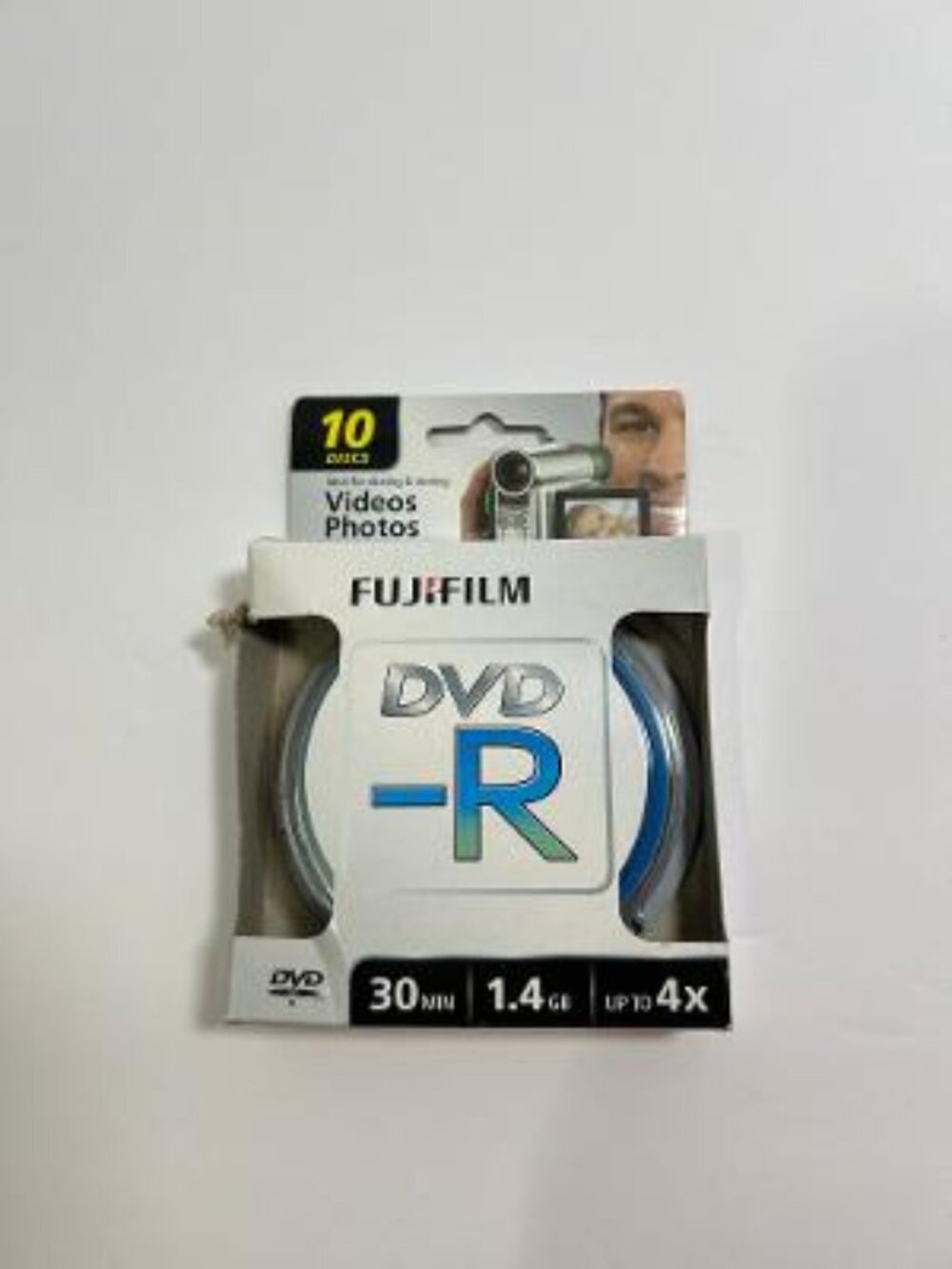 FujiFilm 3 inch DVD-R (10 Disc Pack) 1.4 GB 30 Min Video NEW